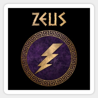 Zeus Ancient Greek God Sticker